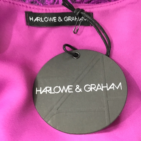 Harlowe & Graham Double Layer Lace Cami - Picture 7 of 8